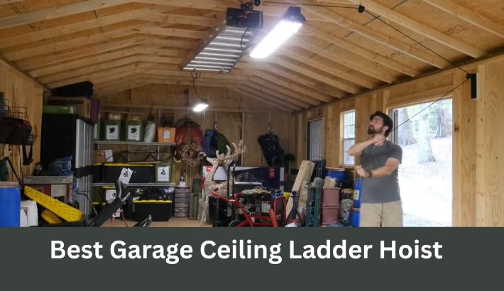 Best Garage Ceiling Ladder Hoist